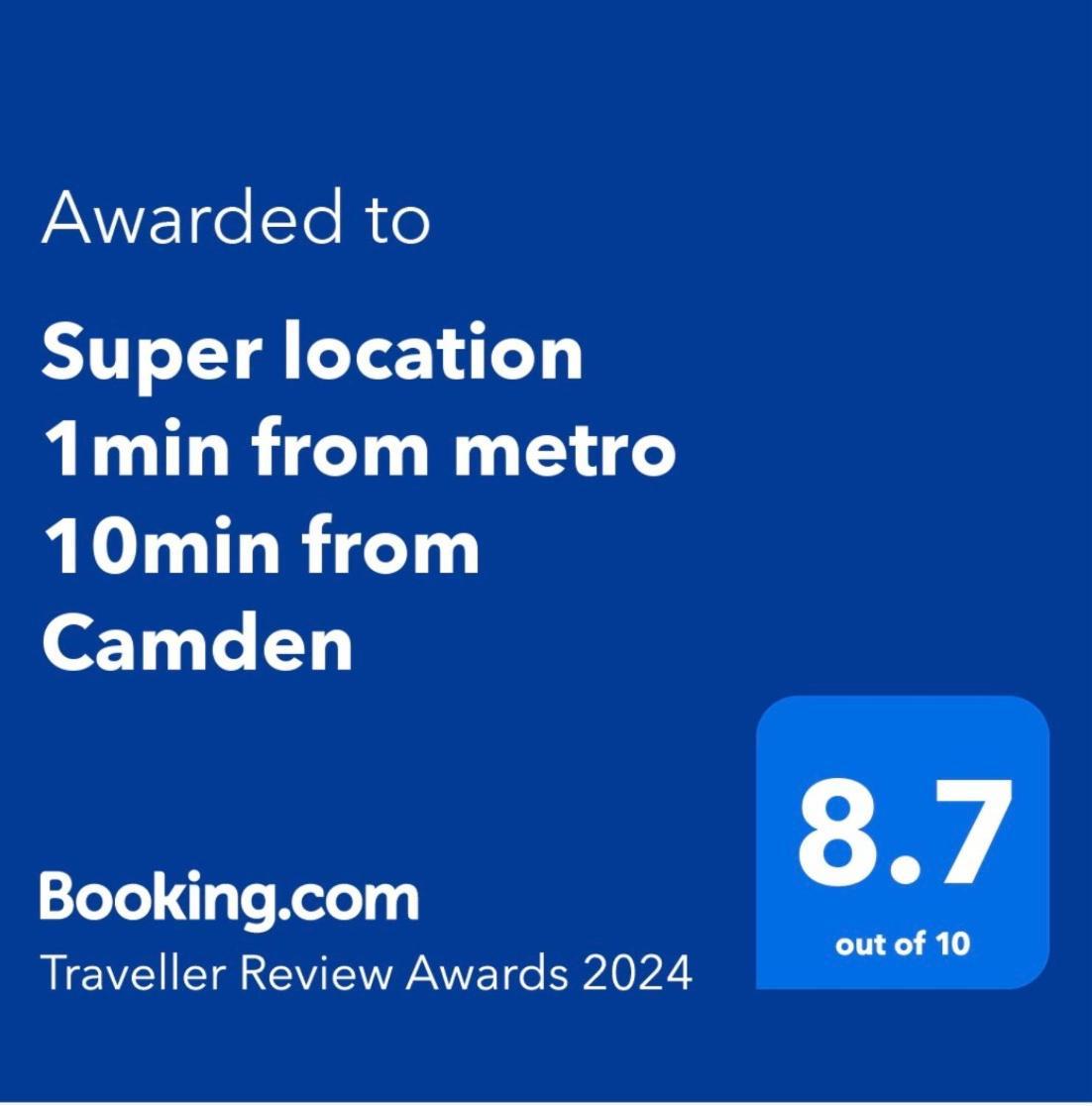 شقة Super Location 1Min From Metro 10Min From Camden لندن المظهر الخارجي الصورة